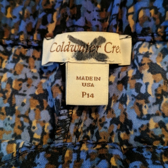 Coldwater Creek Light Weight Slacks Size P14 NWOT - Picture 3 of 8